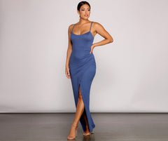 Mesmerizing Beauty Lace-Up Wrap Dress