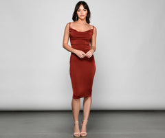 Move It In Style Midi Dress