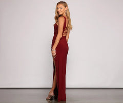 Sarai Formal One-Shoulder Asymmetrical Dress