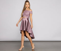 Enchanting Beauty High-Low Dress