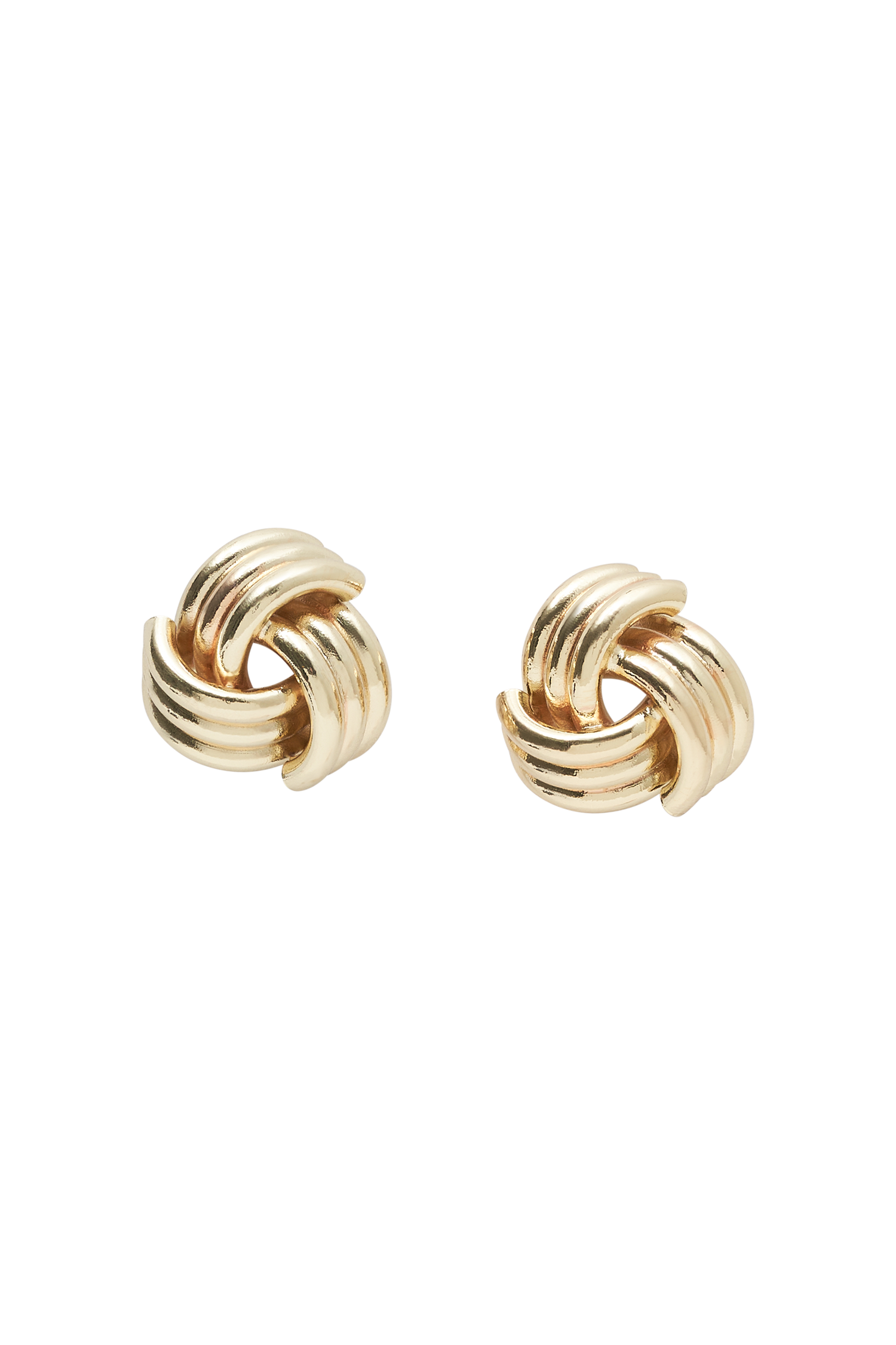 Rowan Knotted Earrings - Gold